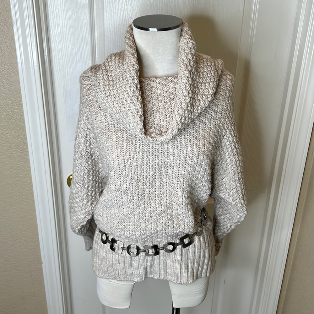 Oversized Cowell Neck Sweater